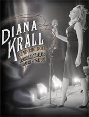 Diana Krall tour poster